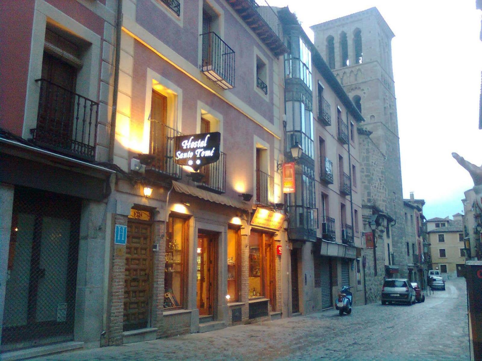 Hostal Santo Tome Toledo Luaran gambar